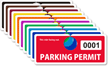 ToughTag™ Mirror Parking Permits (non blocking)