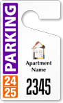 Plastic ToughTags™ for Apartment Parking Permits