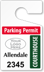 Plastic ToughTags™ for Community Parking Permits