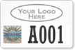 Create Tamper Evident Hologram Permit Decals with Logo