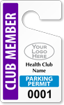 ToughTag™ for Health Club Parking Permits