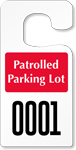 Plastic ToughTags™ Parking Permits, Jumbo