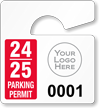 Plastic ToughTags™ Parking Permit Mini Template