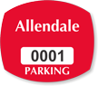 Parking Labels - Design OS1