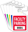 ToughTag™ Standard Sized Rearview Mirror Parking Passes