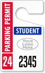 Plastic ToughTags™ for Student Parking Permits