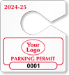 Plastic ToughTags™ Parking Permit Templates