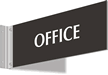 Office Wayfinding Sign Double Sided Projecting Sign