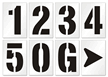 Extra Large Field Set Floor Stencil