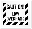 Low Overhang Pavement And Parking Lot Stencil
