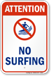 Attention : No Surfing (with graphic)