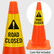Road Closed Cone Collar