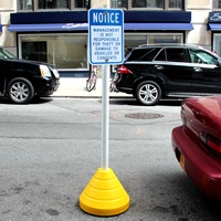 Recycled Rubber Sign Base Kit