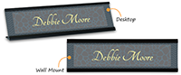 Animal Print Picture Nameplate: Custom Design