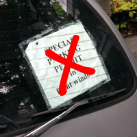 Parking Permit Sticker
