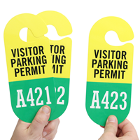 Visitor Parking Permit Hang Tag