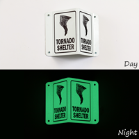 Glow In Dark Projecting Emergency Sign