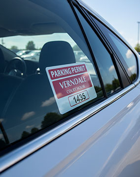 Custom Parking Stickers