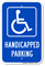 Handicapped Parking Sign