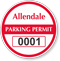 Parking Labels - Design CR4