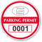 Parking Labels - Design CR4L
