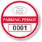 Parking Labels - Design CR9L