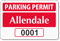 Parking Labels - Design LT2