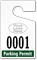 Plastic ToughTags™ Parking Permit Template